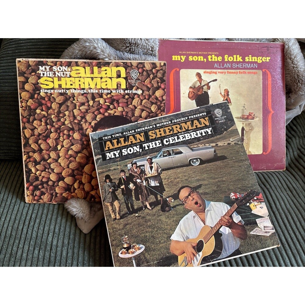 Allan Sherman - My Son The Nut - Used Vinyl Record Lot